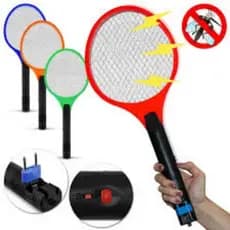 kit 3 Raquete elétrica recarregável mata mosquito mata mosca mata pernilongo