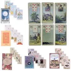 Jogo de tabuleiro de cartas de adivinhação rúnicas de grande formato, totalmente novo, adequado para reuniões familiares