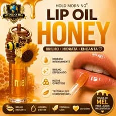 Honey Lip Oil Huda Royal - Hidratação Profunda e Redução de Linhas