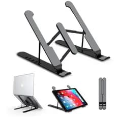 Suporte Notebook Base Regulável Premium Home Office Plástico Elegante