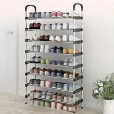 Prateleira de sapatos multifuncional, com vários níveis e desmontável