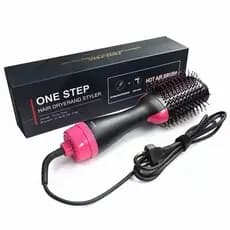 Escova Secadora 110v Alisador Elétrica Escova de ar quente Modeladores de cabelo Com 3 Em1 Hair