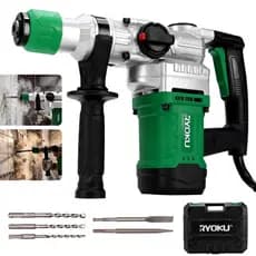 Martelete Rompedor Perfurador Elétrico 1500w Sds Plus Ryoku Maleta 220V
