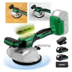 Maquina Assentar Piso Porcelanato Vibratoria Ventosa RYOKU 21v