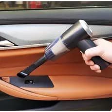 Aspirador de Pó Portátil Sem Fio 2 em 1 – Potente, Recarregável, para Carro, Casa e Escritório