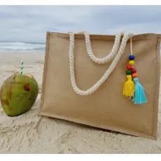 Bolsa Mulheres grama praia saco com zíper bolsa de ombro bolsa ecológica bolsa de mão