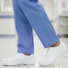 Sapato Profissional EPI Enfermeira Fechado Uniforme Cozinhheira Babuche Confortável