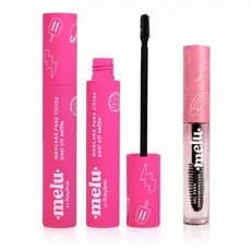 kit（RR8422ROSA+RR5151）Mascara Para Cílios Selfie Super Definição Melu By Ruby Rose/ Gel Para Sobrancelha Incolor Melu /S