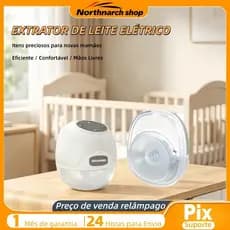 Bomba De Tira Leite Portátil Invisíve E 24mm Bico 180ml