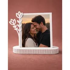 Porta Retrato Personalizado Branco Preto Vermelho Criativo Decoração Presente Moderno Minimalista Casal Família Amigos