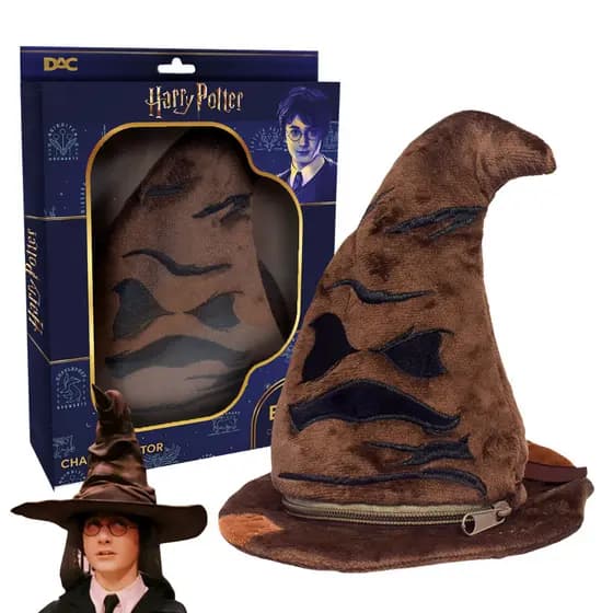 Estojo Fluffy Pelúcia Chapéu Seletor Harry Potter - DAC