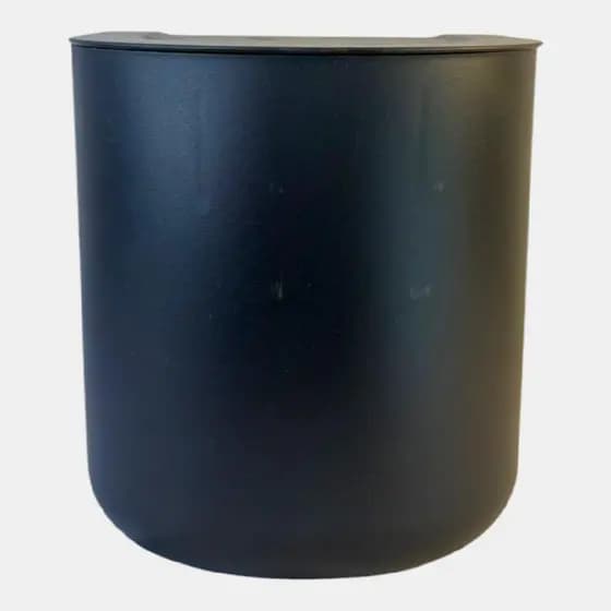 Lixeira com tampa 5L Linha Suspensa Black