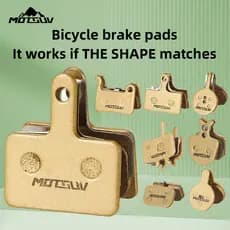 Pastilha de freio de bicicleta bb5, Base de cobre totalmente metálica, pastilha de freio a disco hidráulico, acessórios