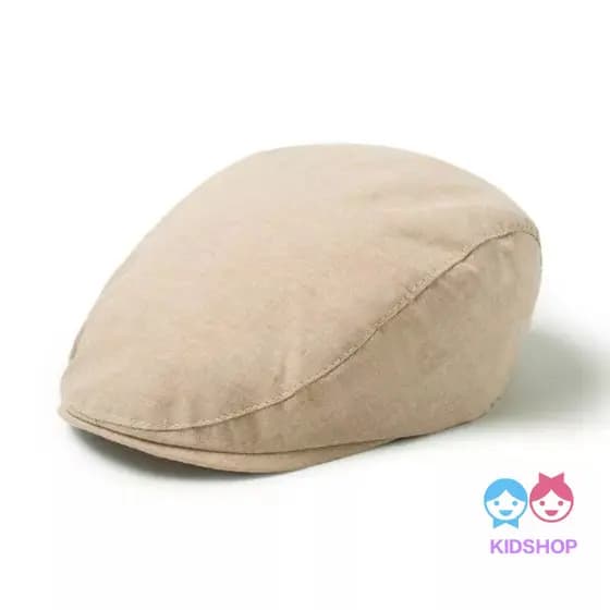 Nova boina infantil de cor sólida, boina de cavalheiro para bebês, chapéu casual e fofo.