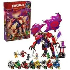RALC Lego Ninjago Chaos Dragon 71832 Brinquedo Educativo para Crianças, Jogo de Blocos de Construção para Adultos, Decor