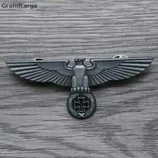 [GrandLarge] Broche de Metal em Forma de Águia, Emblema Comemorativo, Presente para Amigos HTAK