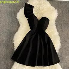 Vestido boneca rodado godê com cinto alça alcinha vermelho