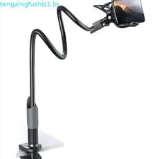 Suporte de Telefone Lcall Gooseneck para Cama - [lon Trançado] Braço Flexível, Comprimento Total de 38 polegadas, C