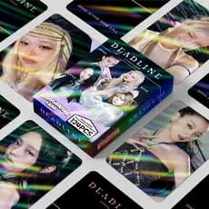 124 peças/caixa, cartões fotográficos BLACKPINK, cartões holográficos LOMO DEADLIDE, coleção de adesivos KPOP HXQT