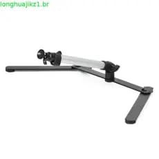 Suporte de mesa para filmagem aérea de celular, suporte articulado multiânlo para transmissão ao vivo ma, suporte d