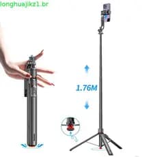 CYKE portátil Selfie vara tripé jogando vara abertura de chão suporte do telefone móvel pólo salto NCC