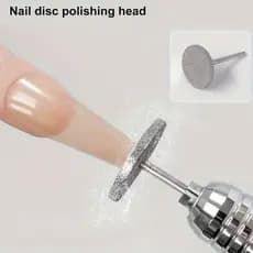 1 Peça De Brocas Hipoalergênicas Para Unhas De Diamante , Discos De Moagem De Pedicure , Remoção De Calos , Mortos