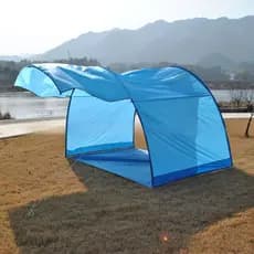 Tenda de praia grande para 6 pessoas, barraca de sol para secagem de cabelo, barraca de festa na praia, barraca integrad