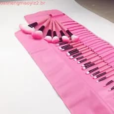 32 peças de pincéis de maquiagem com estojo, conjunto completo de ferramentas de beleza, kit cosmético completo da China