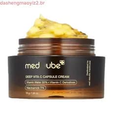 Medicube Deep VITA Cápsula Creme e Vitna C 55ml PDRN De Colágeno Rosa 55g