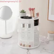 Original Organizador Cosmético Maquiagem Giratório Display 360 Ajustável Regulável