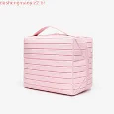 Waterproof Makeup Bag Skincare Product Foldable Travel with Removable Divider – Portable Cosmetic Organizer for for So