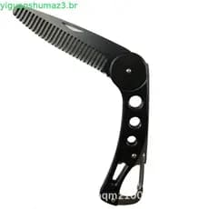 Kit de Escova para Barba Masculina com Pente de Madeira de Pera e Escova para Barba 100% de Cerdas de Javali e Conjunto