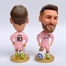 Soccerwe 7cm Altura Jogador De Futebol Star Mini Cartoon Doll Manchester United Cristiano Ronaldo Real Madrid Benzema