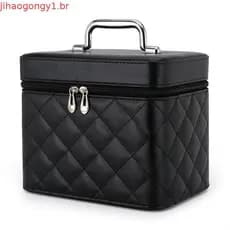 necessaire feminino grande necessaire feminino Novo saco cosmético portátil de grande capacidade portátil caso cosmético
