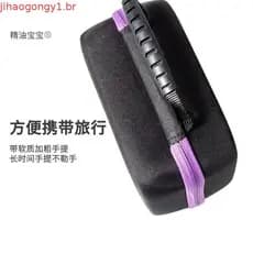 necessaire feminino grande necessaire feminino Garrafa de óleo essencial de 30ML com 12 compartimentos Bolsa de armazena
