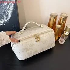 necessaire feminino necessaire feminino grande Estilo chinês saco cosmético feminino 2025 novo portátil luz luxo High-En