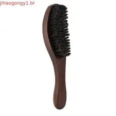 Escova de Cabelo de Cerdas de Javali - Escova Mágica para Ondas e Barba para Homens e Mulheres, Escova Desembaraçadora p