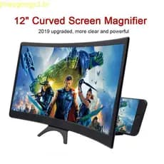 KOK 12 14 16 Lupa De Tela Curva De 18 Polegadas Para Smartphones Visuales Transparentes Portáteis