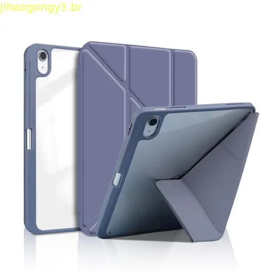 Para Capa Protetora iPad Com slot Caneta , Rígida Acrílica De Geração Air56 , Couro Dobrável Em Y Conversível Pro11 , MI