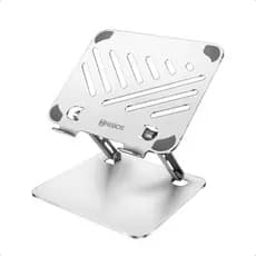 Suporte para Notebook Tablet e Smartphone Rotação 360 Graus Alumínio Antiderrapante Ergonômico