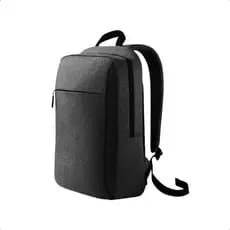 Mochila Executiva para Notebook 15,6 Polegadas Cinza Escuro Resistente à Água com Bolso Frontal