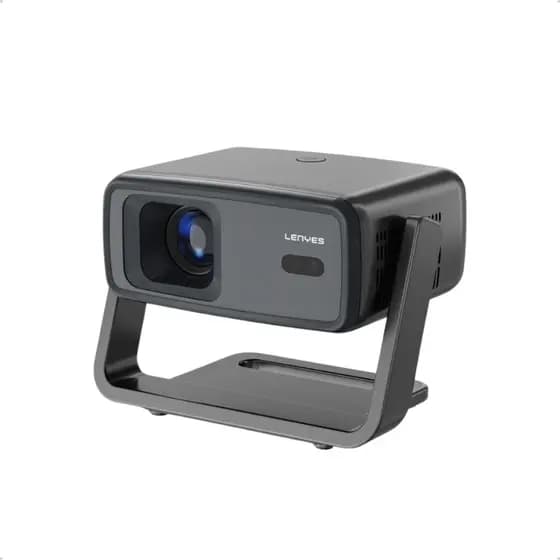 Projetor Portátil Lenyes Full HD 4500 Lumens Android 9.0 Bluetooth 5.0 Tela até 180 Polegadas