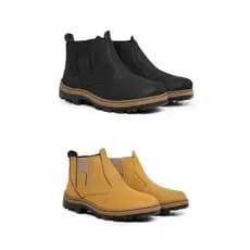 Kit 2 Pares Bota Botina Masculina Cano Curto Dia a Dia E Trabalho