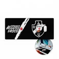 Mousepad Vasco Futebol 80x30 Deskpad Antiderrapante