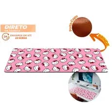 Mouse Pad Hello Kitty Profissional 80x30 cm