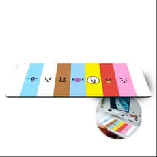 Mousepad Gamer 80x30 BTS21 bt21 Kpop Kwai  Fofo