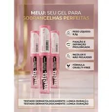 Gel  modelador para Sombrancelhas Melu By Ruby Rose