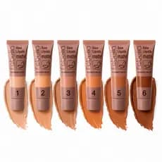 Base Líquida Matte Febella – Alta Cobertura e Acabamento Natural