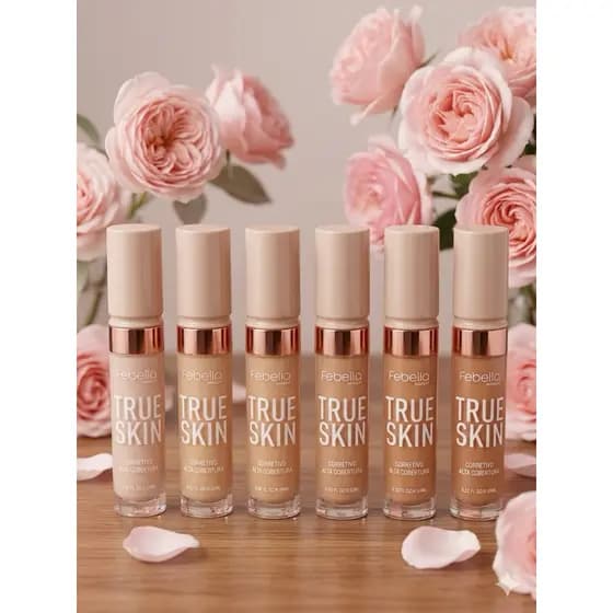 ✨ Corretivo Febella True Skin – Alta Cobertura ✨