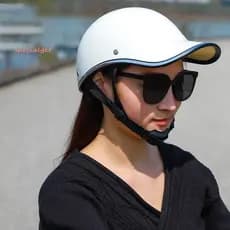 Capacete Aberto Moderno para Adultos para Bicicleta Elétrica com Proteção de Pescoço Estendida [specialget.br] AM9B5321